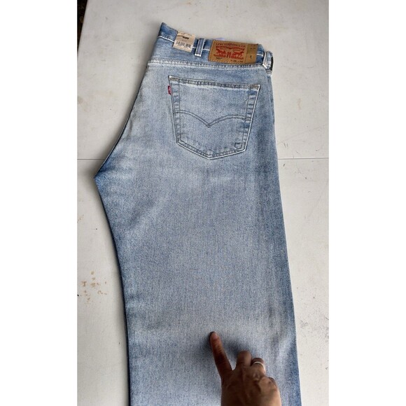 Levi’s 501 Original Fit Men’s Buttonfly Straight Leg Blue Jeans W38 L34 - Picture 16 of 16